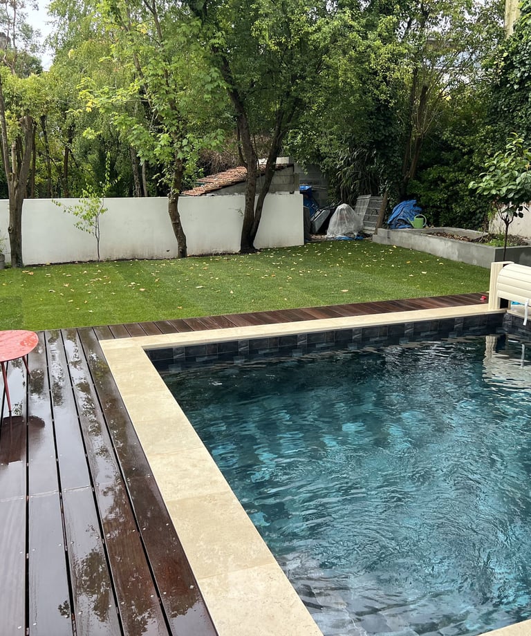 Construction de piscine béton en gironde