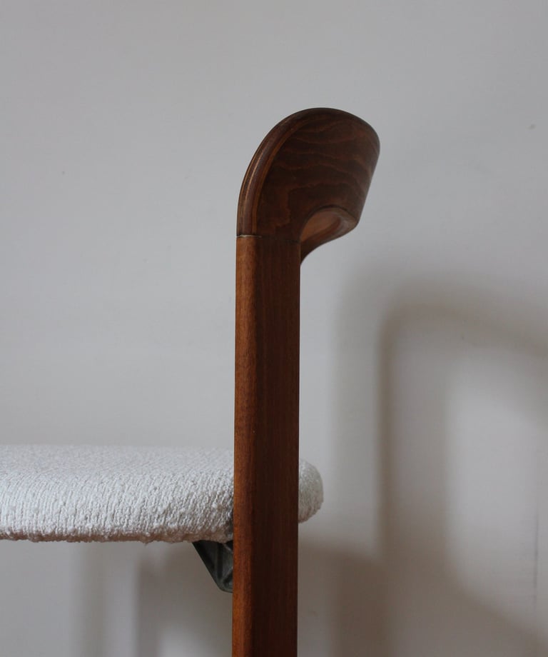 Assise vintage bruno rey laine bouclette aannées 1970