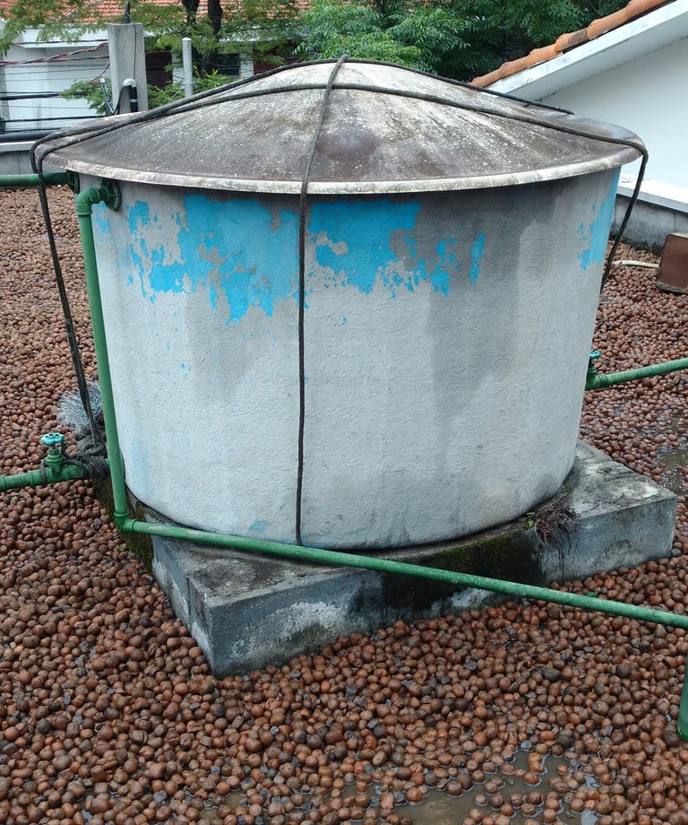 limpeza de caixa d'agua