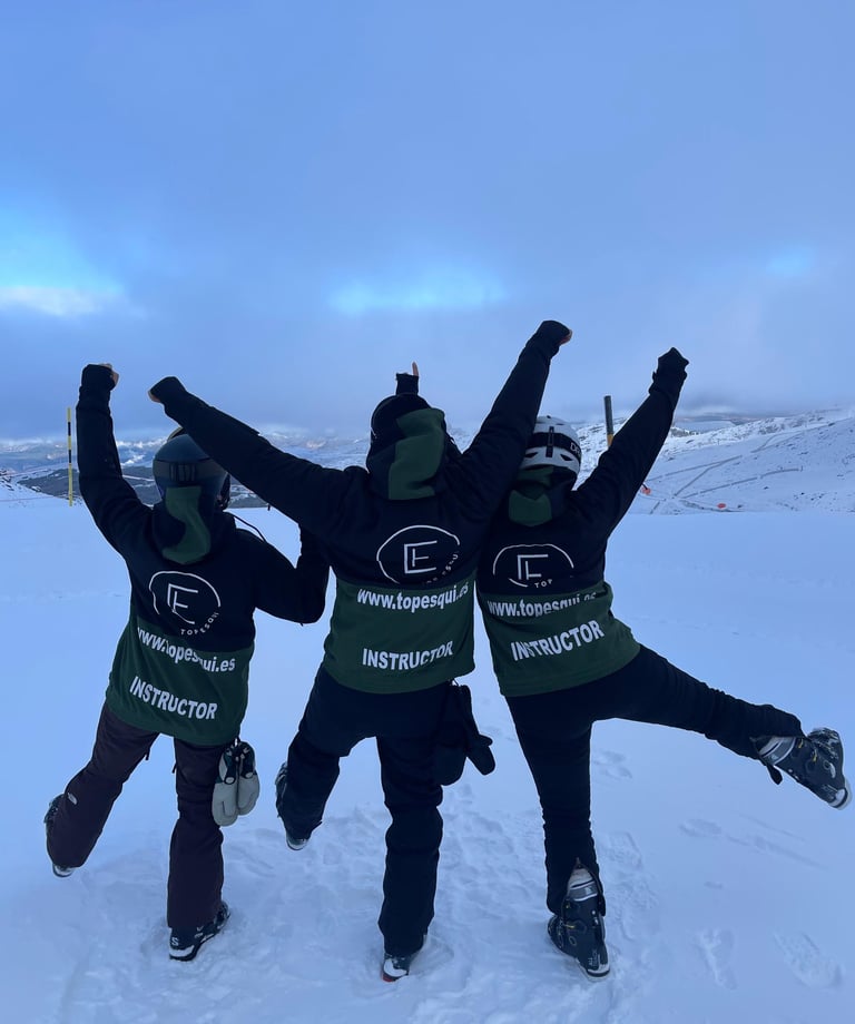 Monitores de esquí en Sierra Nevada