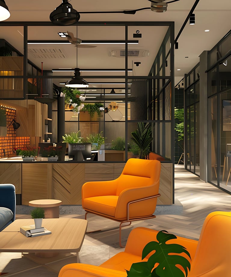 4derat intervention professionnel en idf pour espace co working