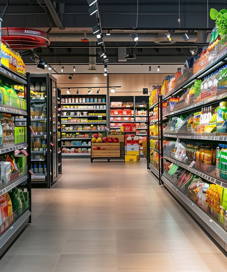 4derat intervention pour les supermarché