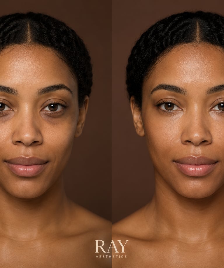 Ray Aesthetics PRP facial treatment