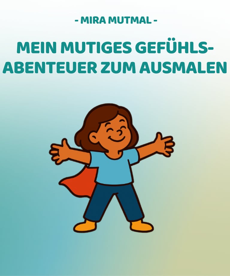 Ausmalbuch Mein mutiges Gefühls-Abenteuer zum Ausmalen