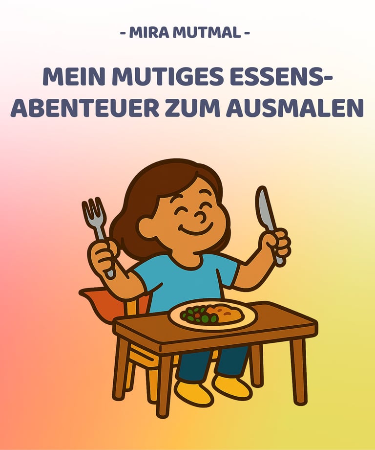 Ausmalbuch Mein mutiges Essens-Abenteuer