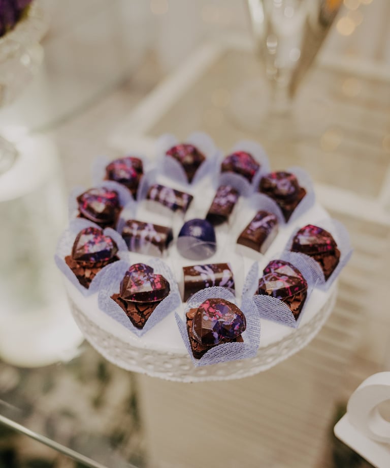 Doces finos aniversário de 15 anos