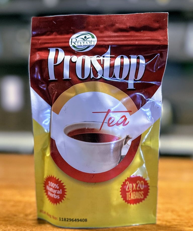 a bag of coffee with herbal benefits