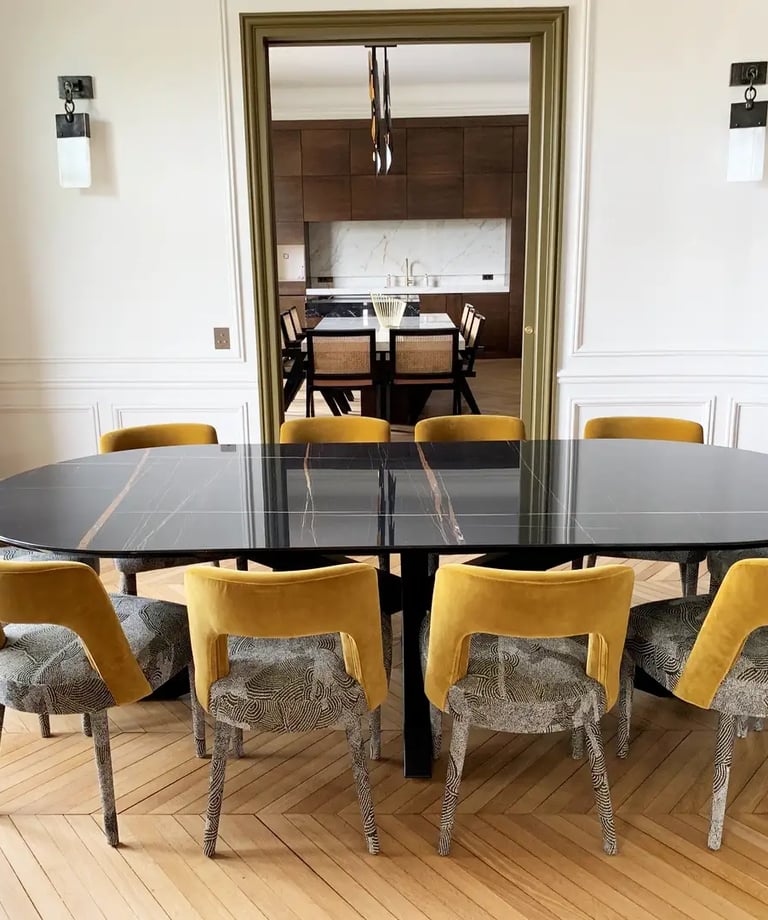 Mobilier table céramique