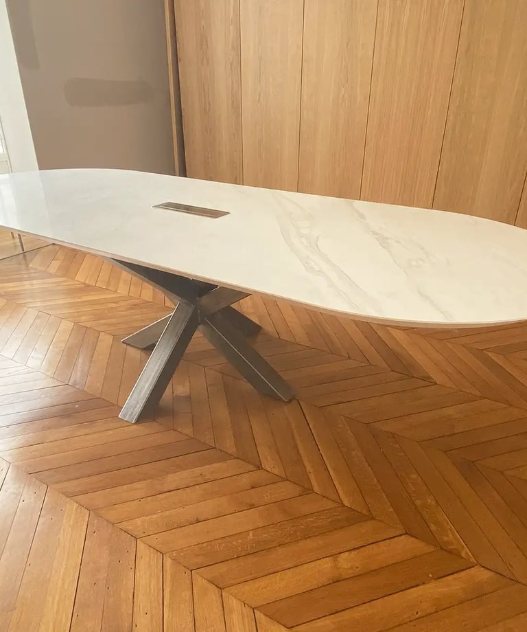 Table de réunion sur mesure