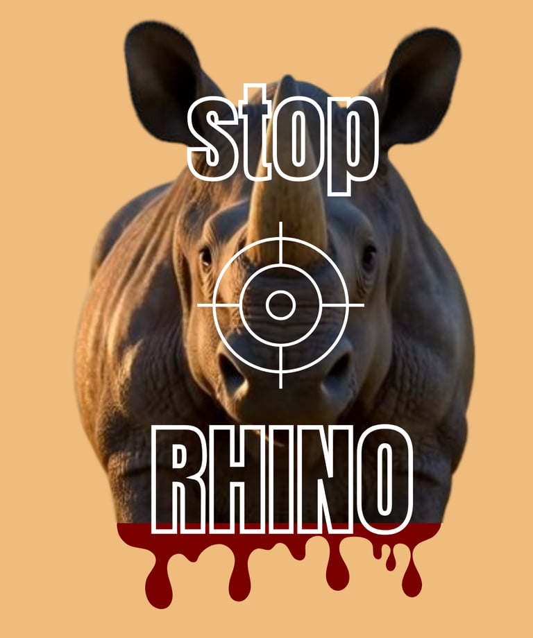 stop killing rhinos - ignorance is not an excuse