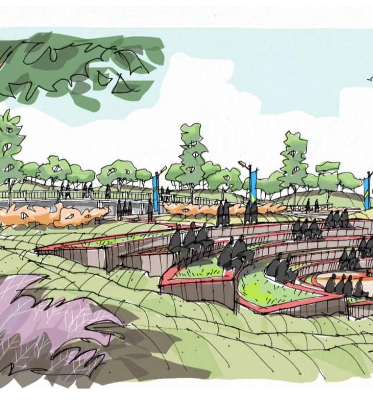 Gambar plan & desain mhome kontraktor bsd