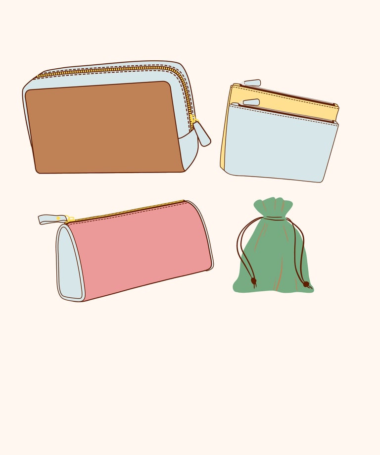 Catégorie trousses et accessoires de toilette