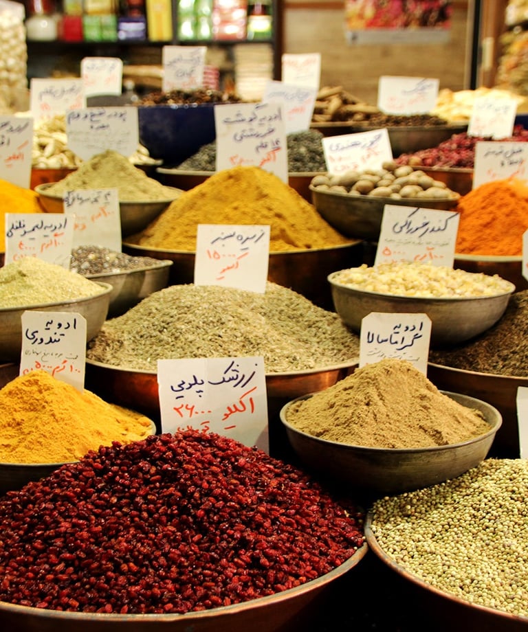 Gewürze aus dem Iran