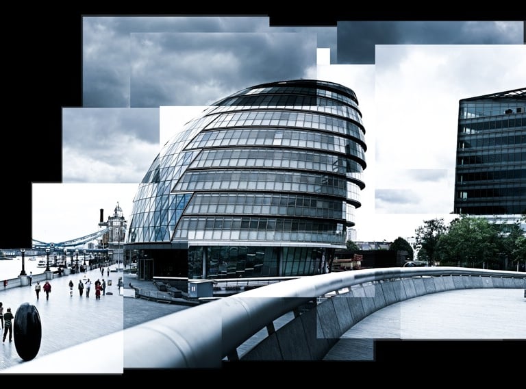 A massive joiner composition of Mayors Building