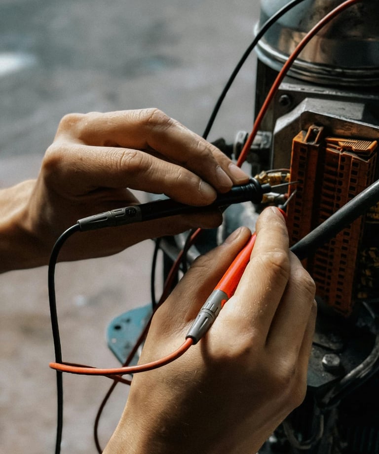 Intervención rápida para reparar cortocircuito en cuadro eléctrico quemado en vivienda de Burgos.