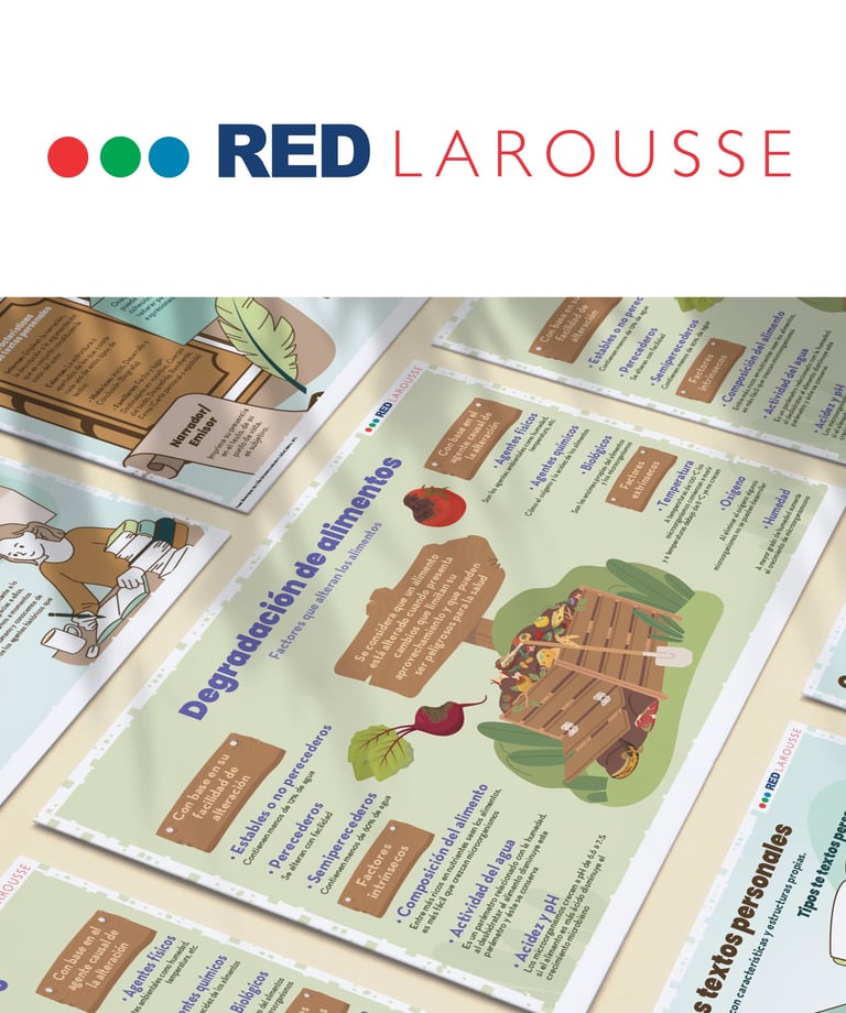 Preview of infographics for middle school design by PanPanPancakes