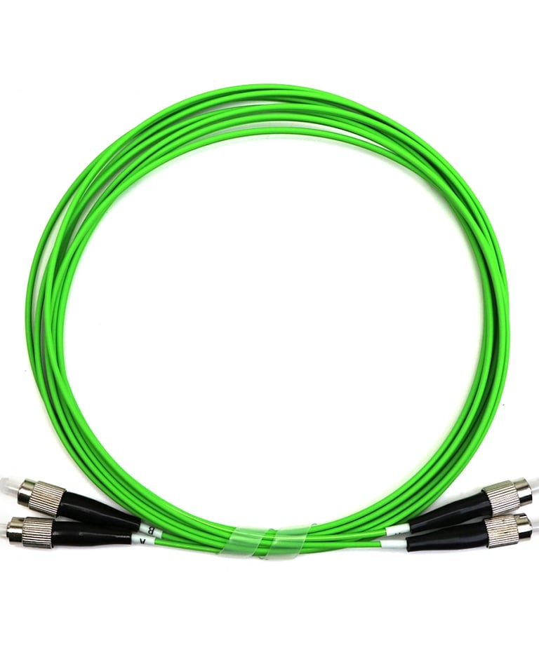  Multimode OM5 Duplex Customized Length Fiber Optic Patch Cord