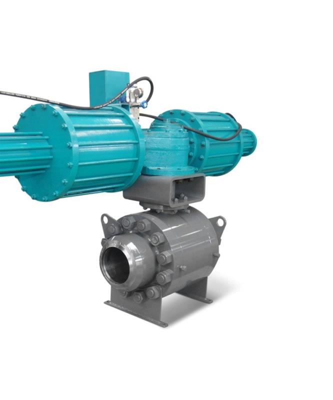 MMV Metal Seat Trunnion Side Entry Ball Valve manufacturer in China