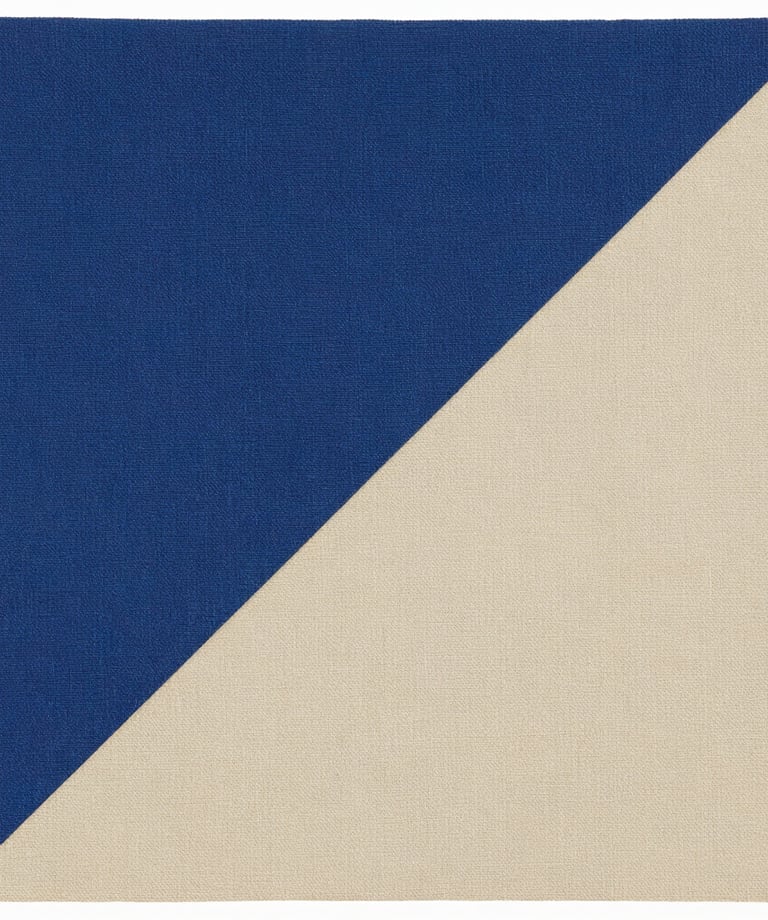 blue and yellow textile