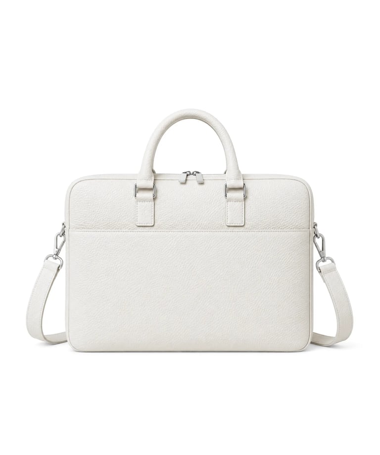 Laptoptasche aus Leder