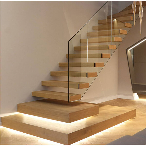 custom floating staircase