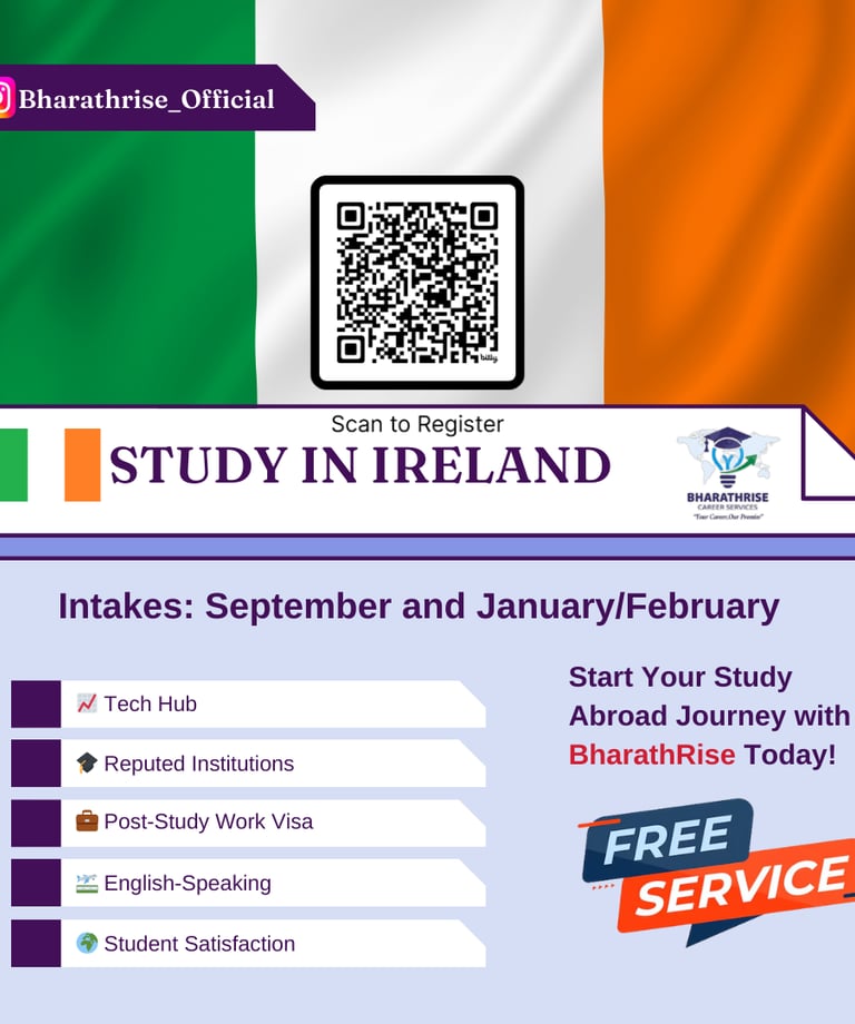 study in Ireland by Bharathrise