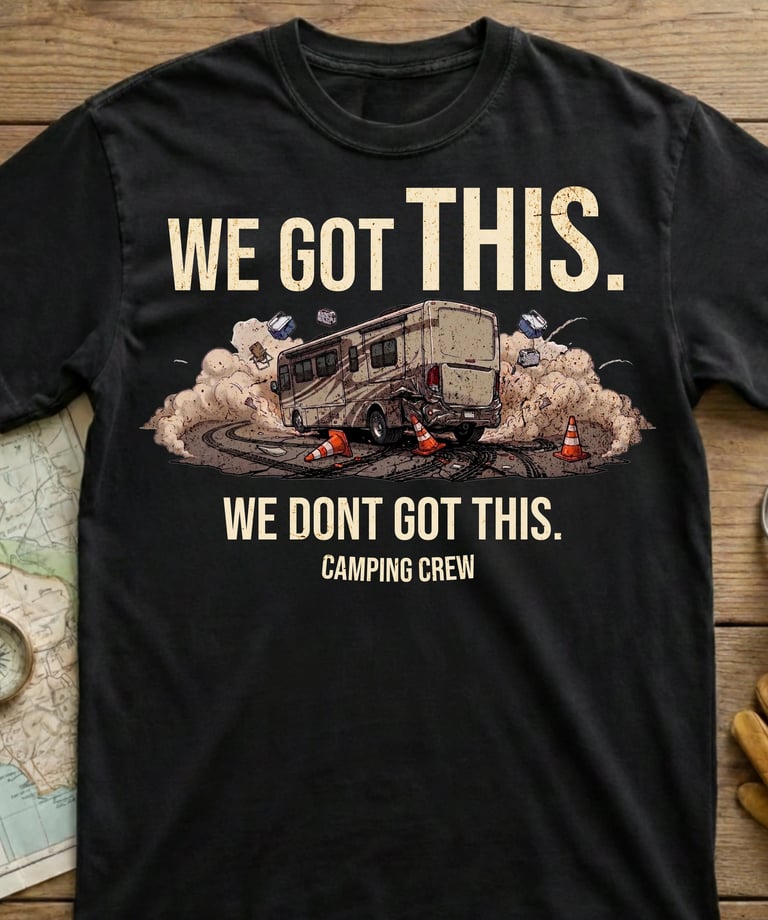 We Got This We Don't Got This funny RV couple shirt — Horacio & Visconti