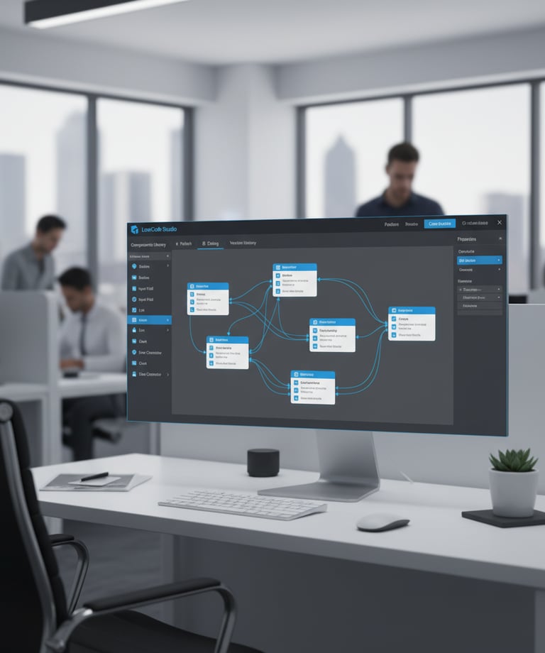 modern low-code visual programming environment