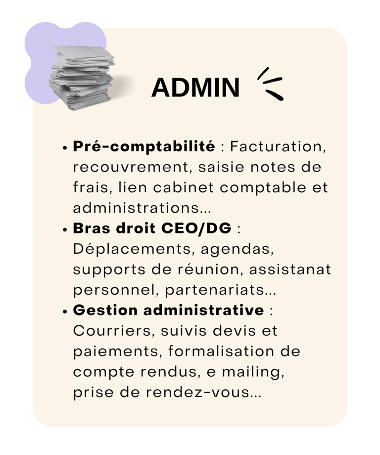 missions administratives OM paris