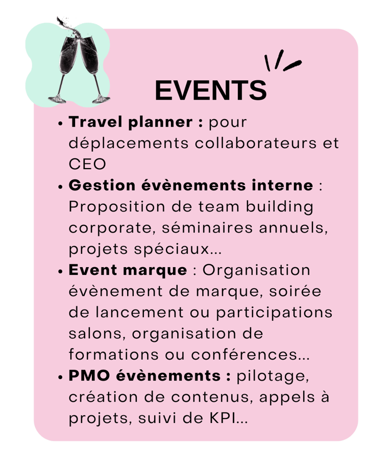 Orga évènements entreprise paris