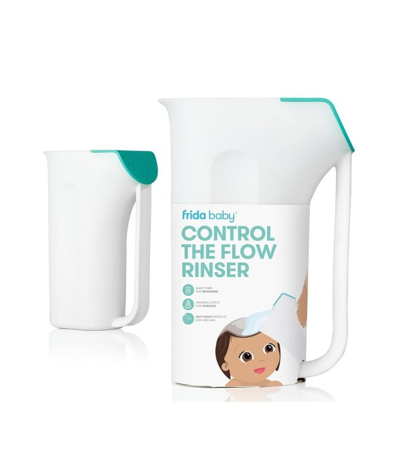 control the flow baby toddler bath rinse cup