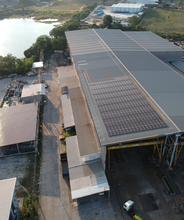 โซลาร์เซลล์ขนาด 166.92kWp