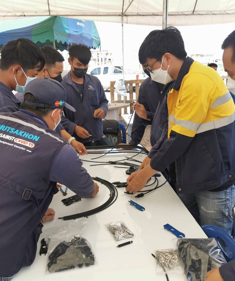 โซลาร์เซลล์ขนาด 1 MKp