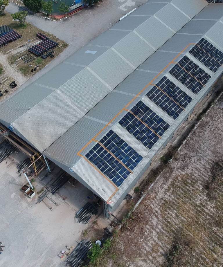 โซลาร์เซลล์ระยอง ขนาด 99.00kWp