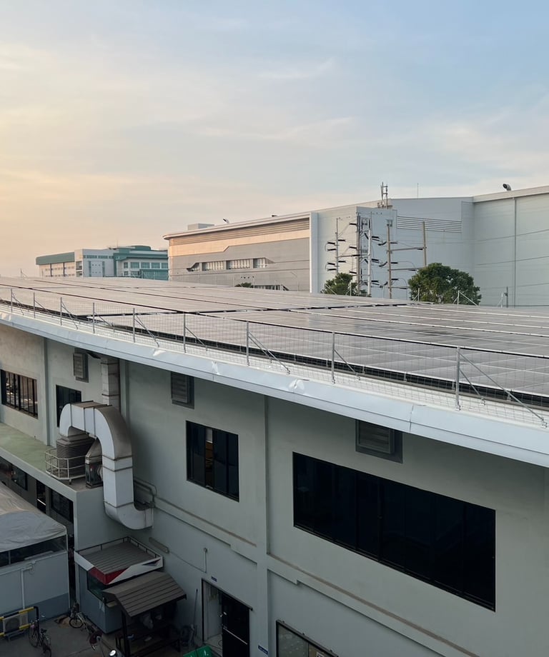 โซลาร์เซลล์สมุทรสาคร ขนาด 291.60kWp