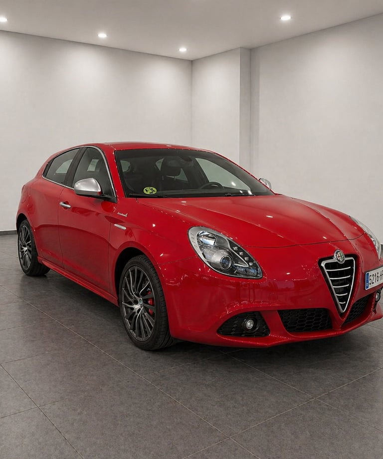 Alfa Romeo Giulietta Sportiva rojo de ocasion en Albacete IdelMoción