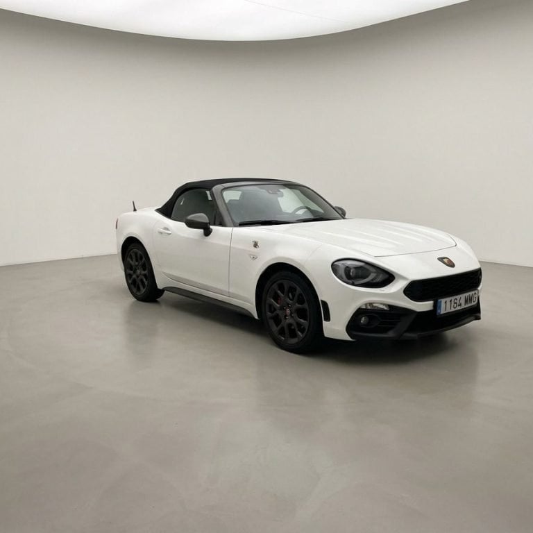 Fiat 124 Spider GT Abarth blanco en stock Albacete - Deportivo descapotable de reestreno IdelMoción