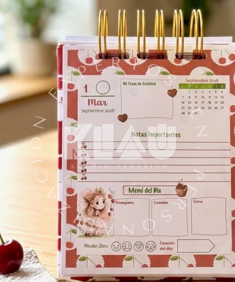 Calendarios de escritorio prácticos y decorativos para organizar tu mes y planificar tus actividades