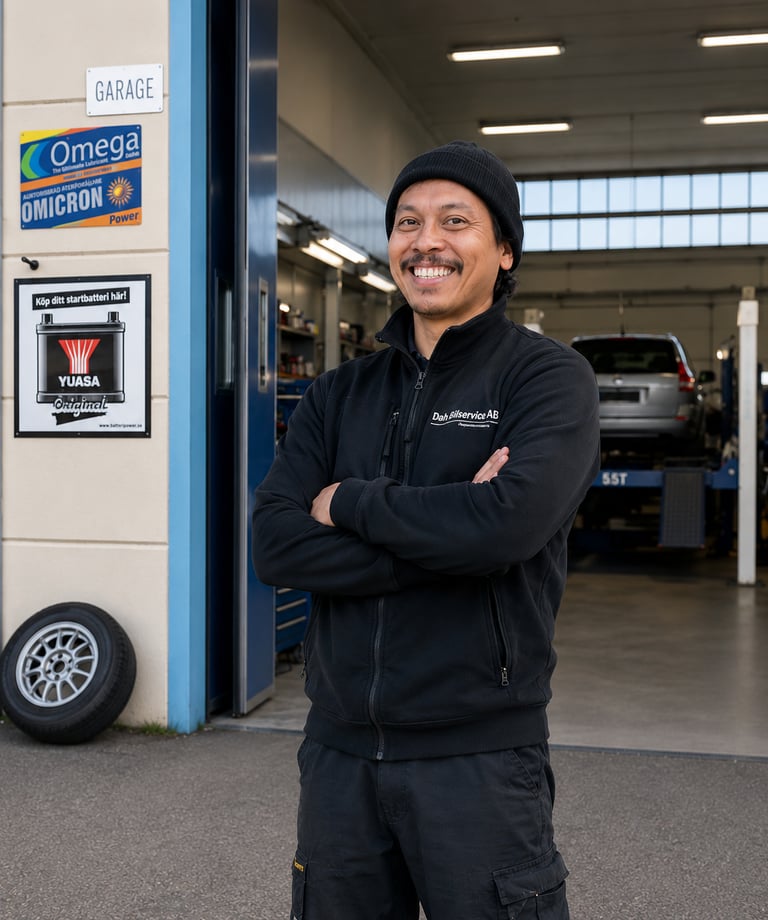 Pi, grundaren av Dala Bilservice AB