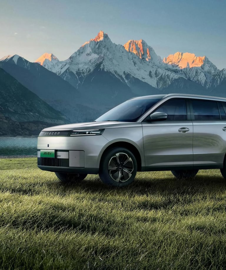 harga dan spesifikasi jaecoo j5 ev