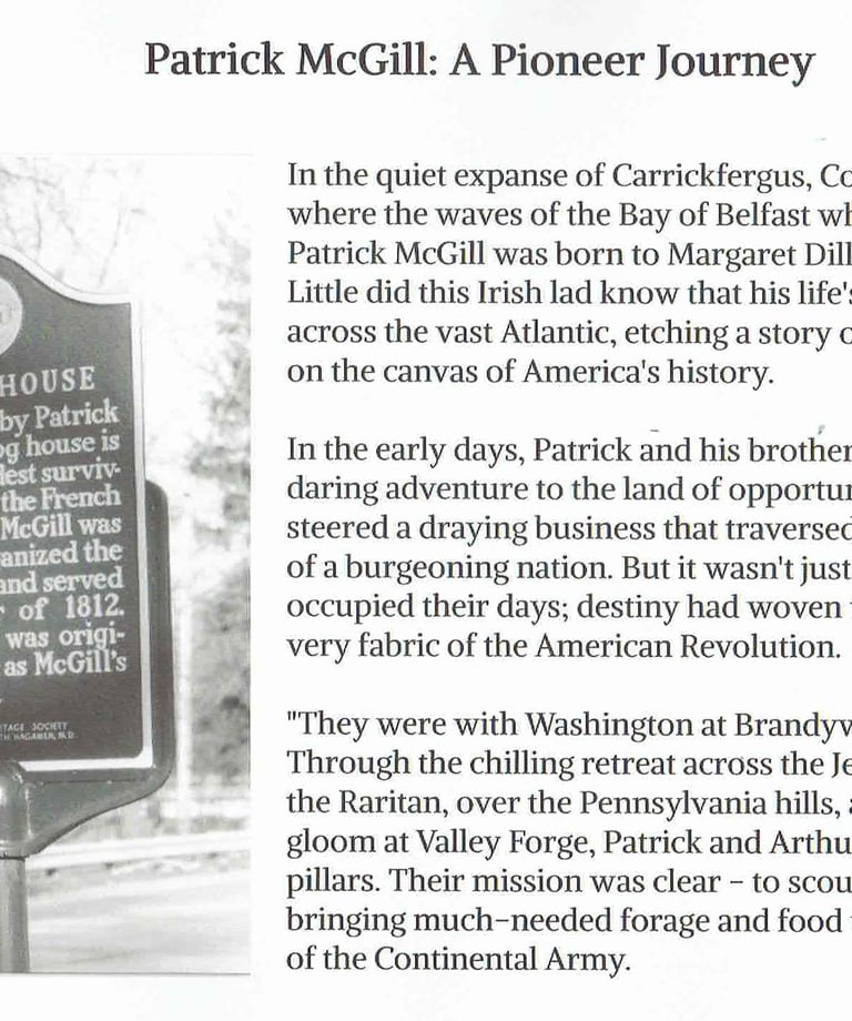 Roots and Branches Patrick McGill © 2026 Christine Applegate 