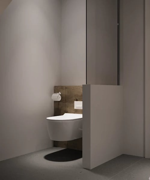 bathroom design 3d render