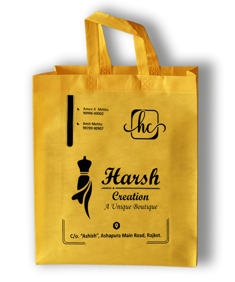 Non Woven Box Bag With Print