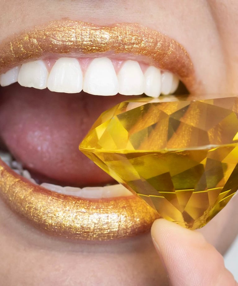 Creative branding and commercial photograph featuring a gemstone and luxury styling in Chandler, Arizona.