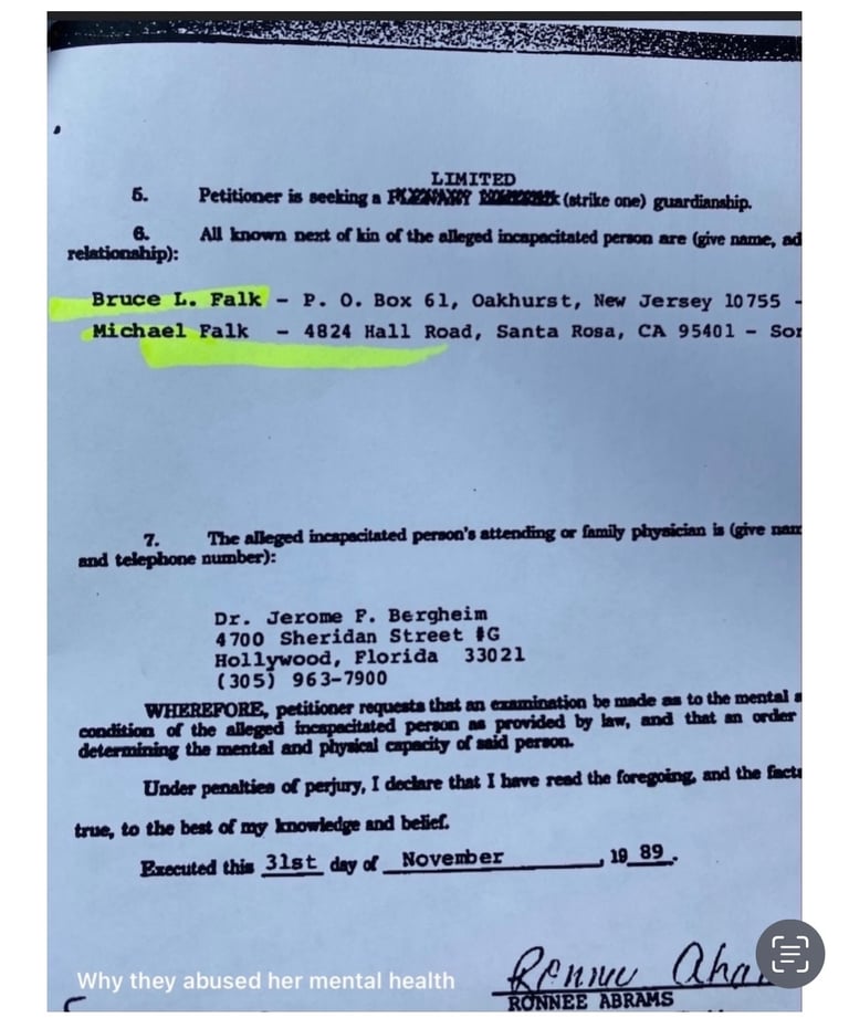 Group Gang Bang of Gertrude Falk