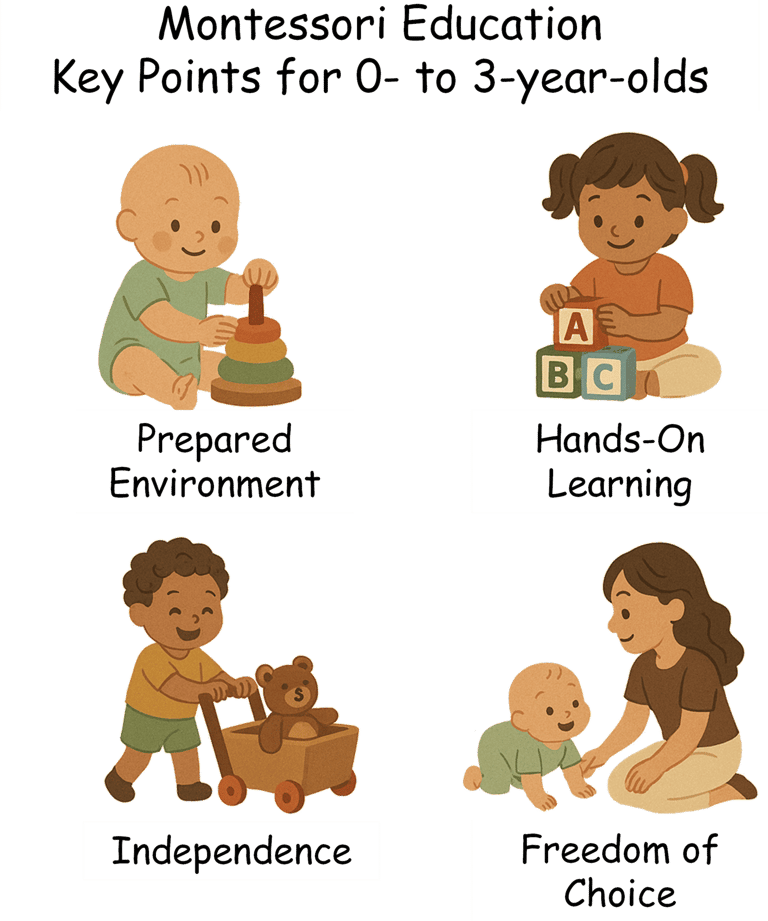 Key points of Montessori Education