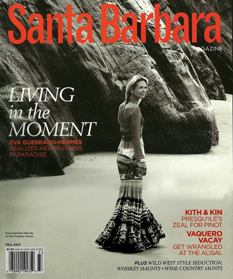 Fall 2013 Santa Barbara Magazine cover.