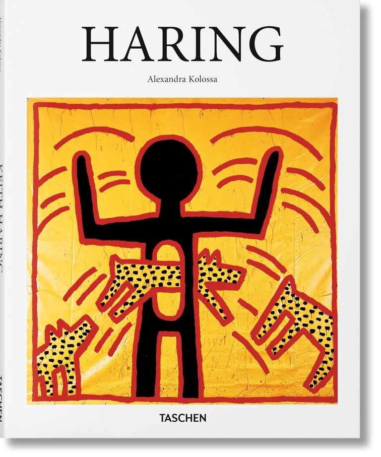 Livro Keith Haring - por Alexandra Kolossa