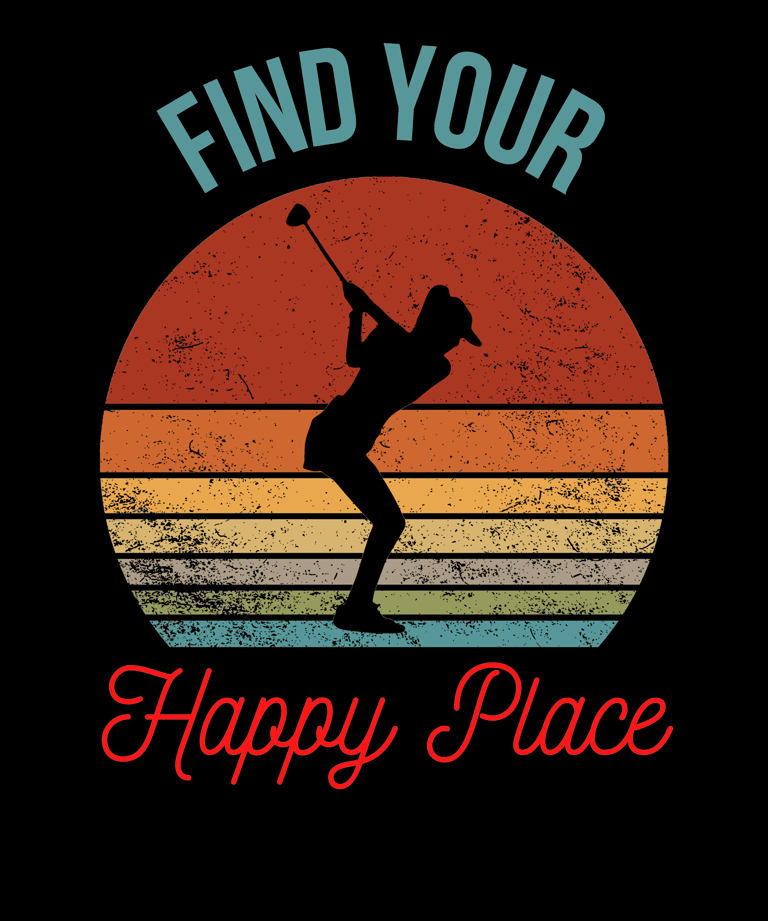 a man holding a golf club and a golf ball