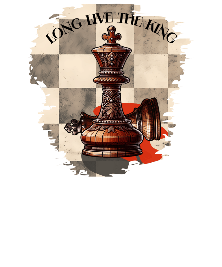 a chess piece with a chess piece of chess